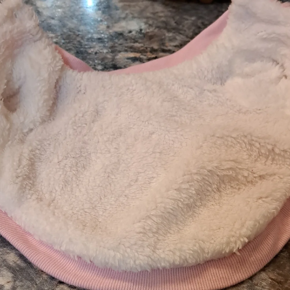 NWT Cozy Pink Dogs Fleece Jacket